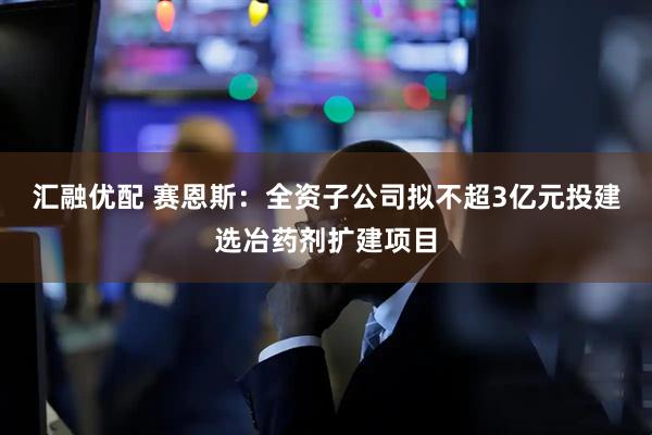 汇融优配 赛恩斯：全资子公司拟不超3亿元投建选冶药剂扩建项目